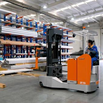 Zowell Electric Multi-directional Forklift long load handling